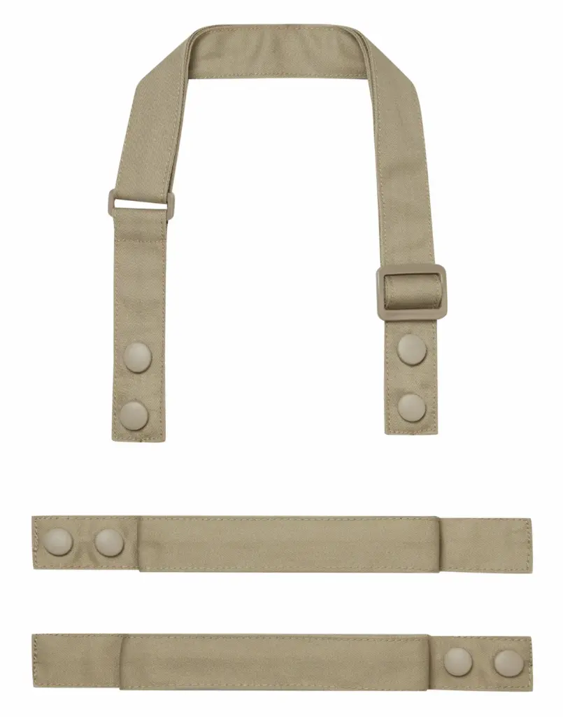 Schort riempjes, khaki — productfoto 9