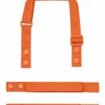 Schort riempjes, orange — productfoto 14
