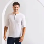 Long John - Men's roll sleeve T-shirt — productfoto 4