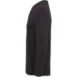 Long John - Men's roll sleeve T-shirt, black — productfoto 5
