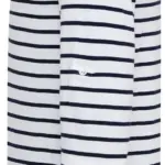 PS_PR218-S_WHITE-NAVY - Hidalgo-werbeartikel Long John - Men's roll sleeve T-shirt, white / navy — productfoto 7