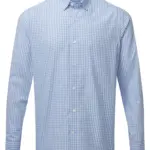 Overhemd met grote vichyruiten, light blue / white — productfoto 4
