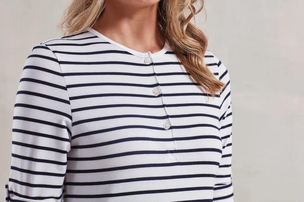 Long John - Women's roll sleeve T-shirt — productfoto 2