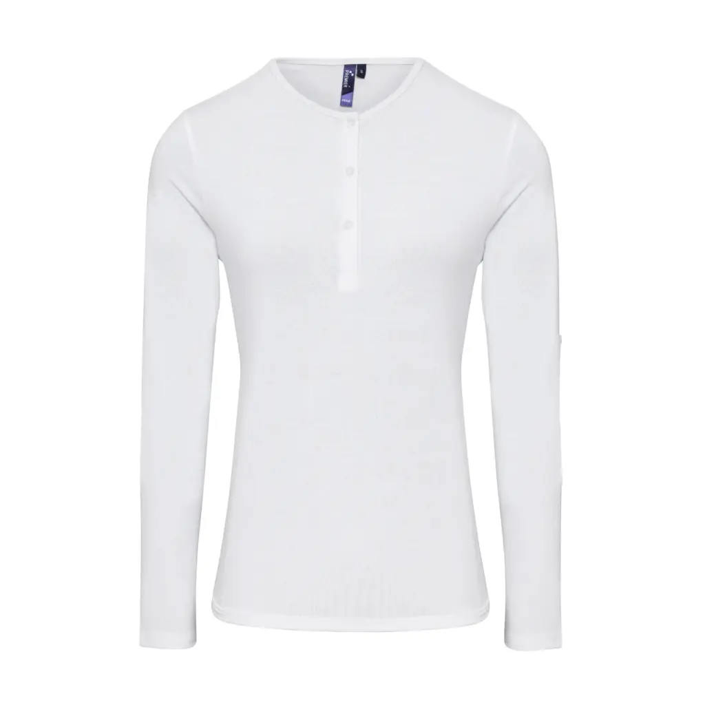 Damen T-Shirt bedrucken PR318 Roll-Up-Ärmel Viskose XS-XXL — Produktfoto 7