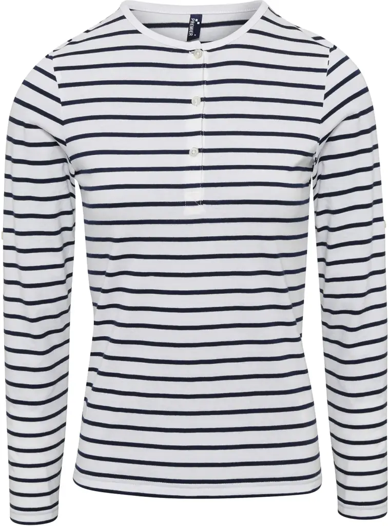 Damen T-Shirt bedrucken PR318 Roll-Up-Ärmel Viskose XS-XXL — Produktfoto 8