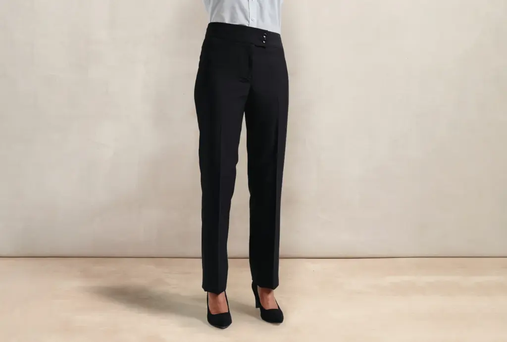 PR536-2_2025 - Hidalgo-werbeartikel Pantalon met rechte pijpen "Iris" — productfoto 2