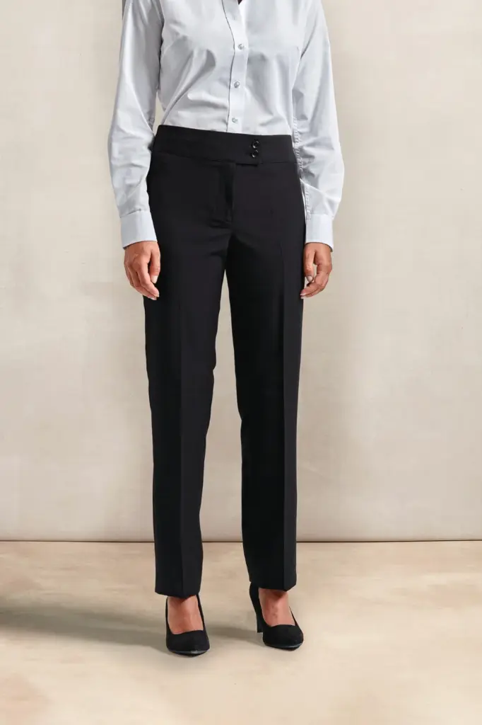 PR536-3_2025 - Hidalgo-werbeartikel Pantalon met rechte pijpen "Iris" — productfoto 3
