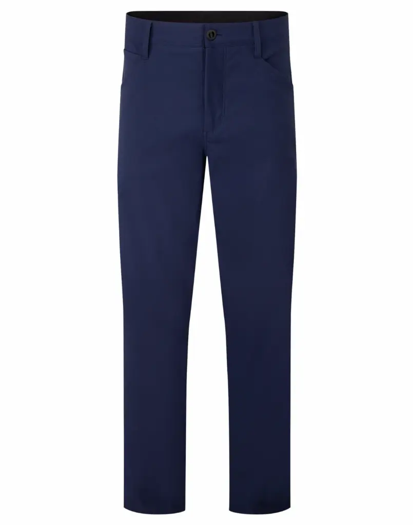Broek ADAPT Stretchchecker, navy — productfoto 3