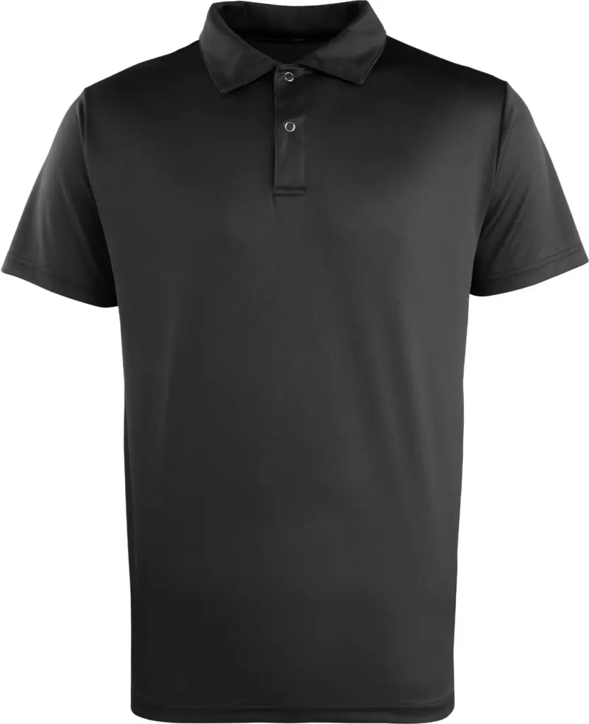 Coolchecker Studded Polo, black — productfoto 2