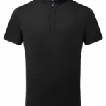 Coolchecker Essential kokspolo met korte mouwen, black — productfoto 4