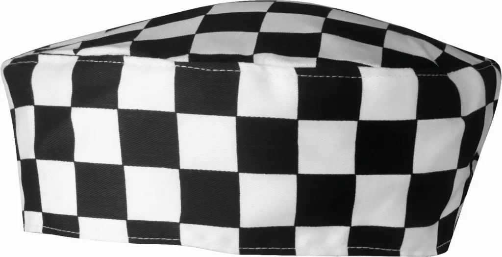 Koksmuts  type skull cap, black/white — productfoto 5