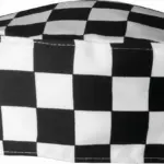 Koksmuts  type skull cap, black/white — productfoto 5