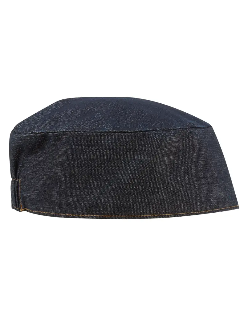 Koksmuts  type skull cap, indigo denim — productfoto 7