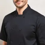 Short Sleeve Chefs Jacket — productfoto 2