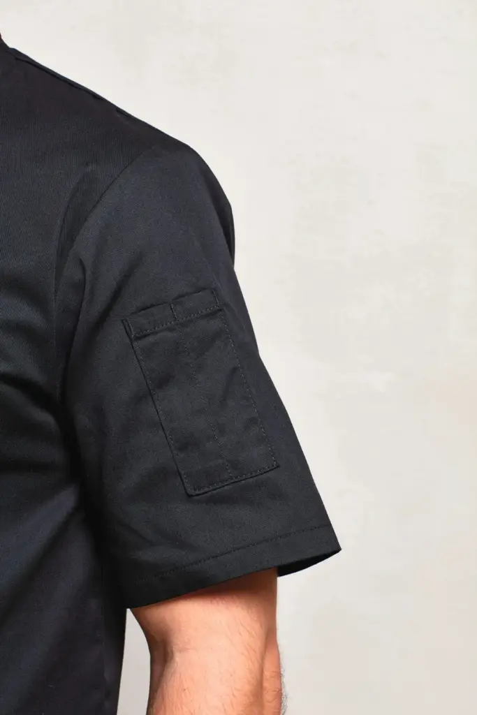 Short Sleeve Chefs Jacket — productfoto 3