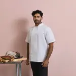 Short Sleeve Chefs Jacket — productfoto 4