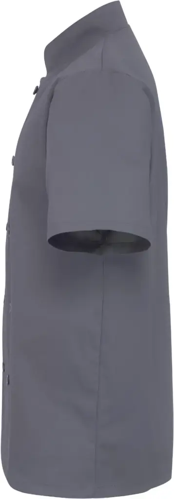 Short Sleeve Chefs Jacket, steel — productfoto 6