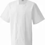 Short Sleeve Chefs Jacket, white — productfoto 7