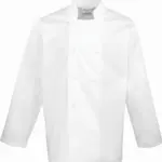 PS_PR657_WHITE - Hidalgo-werbeartikel Chefs Jacket, white — productfoto 6