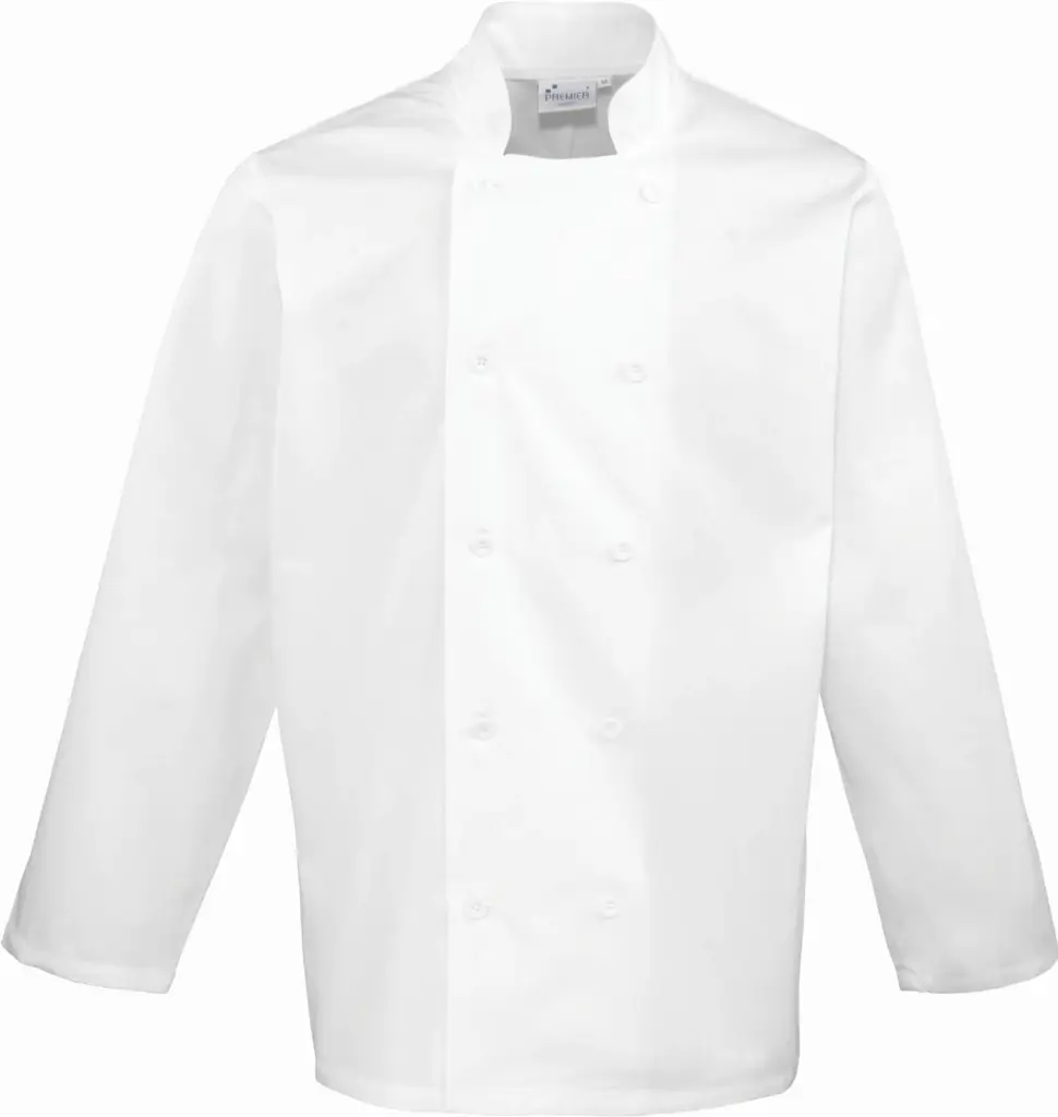 PS_PR657_WHITE - Hidalgo-werbeartikel Chefs Jacket, white — productfoto 6