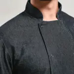 Denim koksjas — productfoto 2