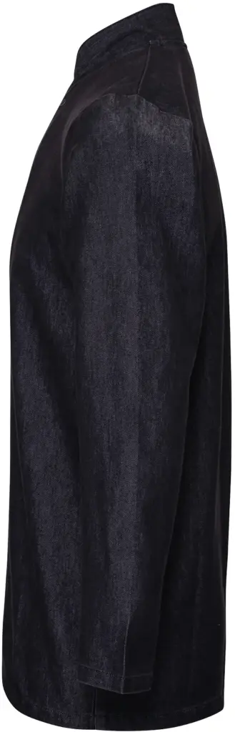 PS_PR660-S_BLACKDENIM - Hidalgo-werbeartikel Denim koksjas, black denim — productfoto 5