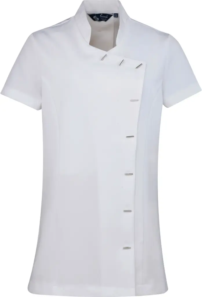 'Orchid' Beauty and Spa Tuniek, white — productfoto 7