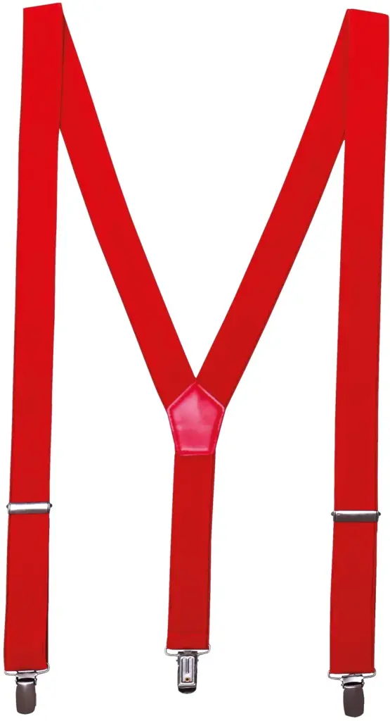 PS_PR701_RED - Hidalgo-werbeartikel Clip bretellen — productfoto 8