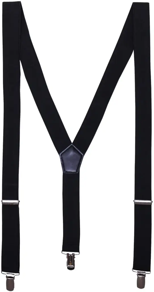PS_PR701_BLACK - Hidalgo-werbeartikel Clip bretellen, black — productfoto 5