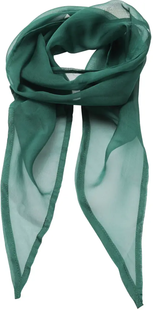 PS_PR740_BOTTLEGREEN - Hidalgo-werbeartikel Ladies Chiffon Sjaal, bottle green — productfoto 3