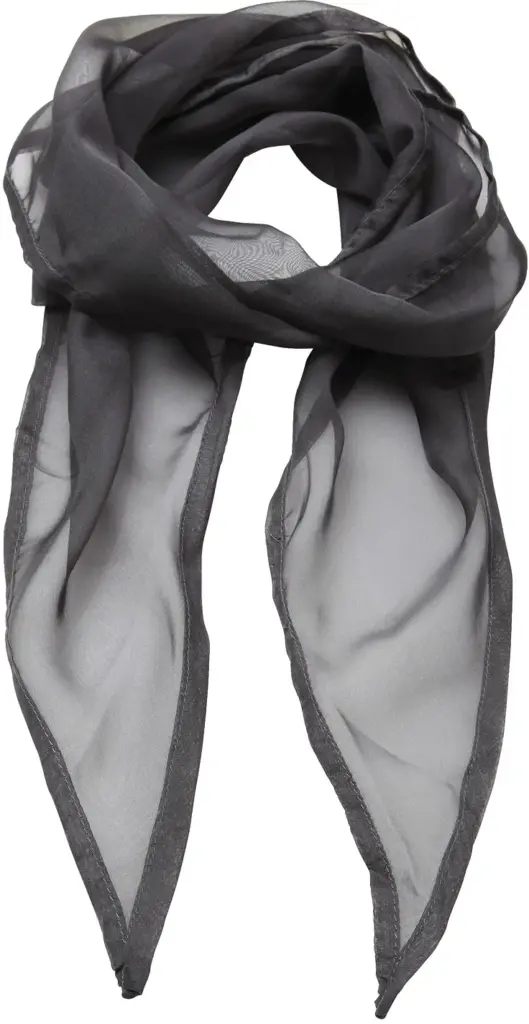 PS_PR740_DARKGREY - Hidalgo-werbeartikel Ladies Chiffon Sjaal, dark grey — productfoto 6