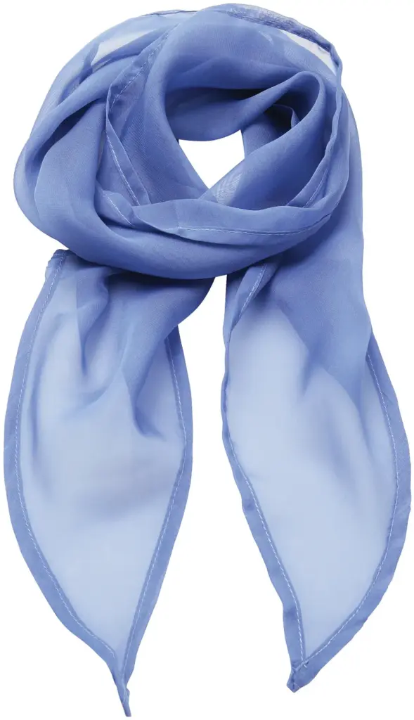 PS_PR740_MIDBLUE - Hidalgo-werbeartikel Ladies Chiffon Sjaal, mid blue — productfoto 13