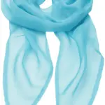 PS_PR740_TURQUOISE - Hidalgo-werbeartikel Ladies Chiffon Sjaal, turquoise — productfoto 22