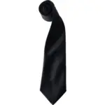 Satijnen stropdas, black — productfoto 2