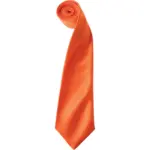 PS_PR750_ORANGE - Hidalgo-werbeartikel Satijnen stropdas, orange — productfoto 17