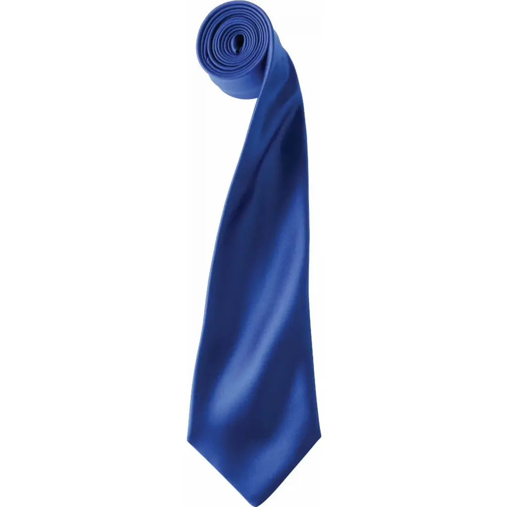 PS_PR750_ROYALBLUE - Hidalgo-werbeartikel Satijnen stropdas, royal blue — productfoto 20