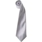 PS_PR750_SILVER - Hidalgo-werbeartikel Satijnen stropdas, silver — productfoto 21