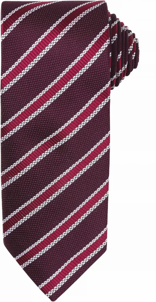 PR783-16_2018 - Hidalgo-werbeartikel Stropdas "Waffle Stripe" — productfoto 4