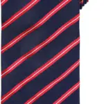 Stropdas "Sports Stripe", navy / red — productfoto 4