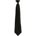 "Colours" Stropdas met clip, black — productfoto 3