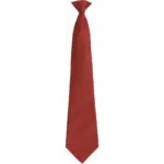 "Colours" Stropdas met clip, burgundy — productfoto 4
