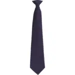 PS_PR785_NAVY - Hidalgo-werbeartikel "Colours" Stropdas met clip, navy — productfoto 6
