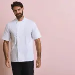 Koksjasje met korte mouwen “Essential” — productfoto 4