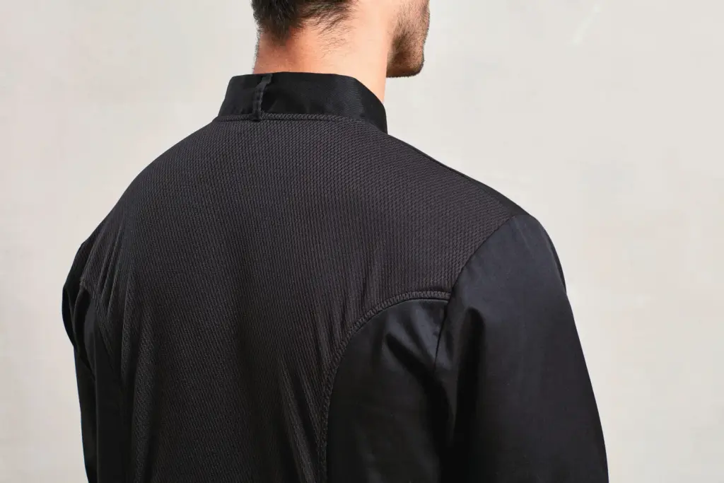 PR903-3_2024 - Hidalgo-werbeartikel Koksjasje met lange mouwen Coolchecker® — productfoto 3