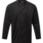 Koksjasje met lange mouwen Coolchecker®, black — productfoto 5