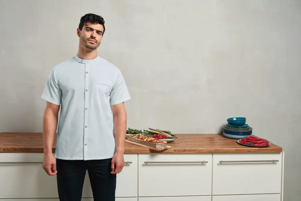 Koksjas met korte mouwen — productfoto 2