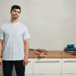 Koksjas met korte mouwen — productfoto 2