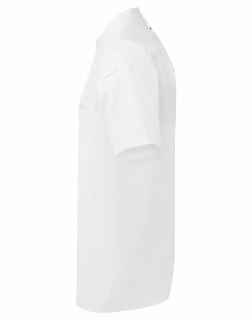 Koksjas met korte mouwen, white — productfoto 6