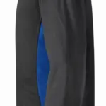 Unisex sweater met ritskraag, anthracite / blue