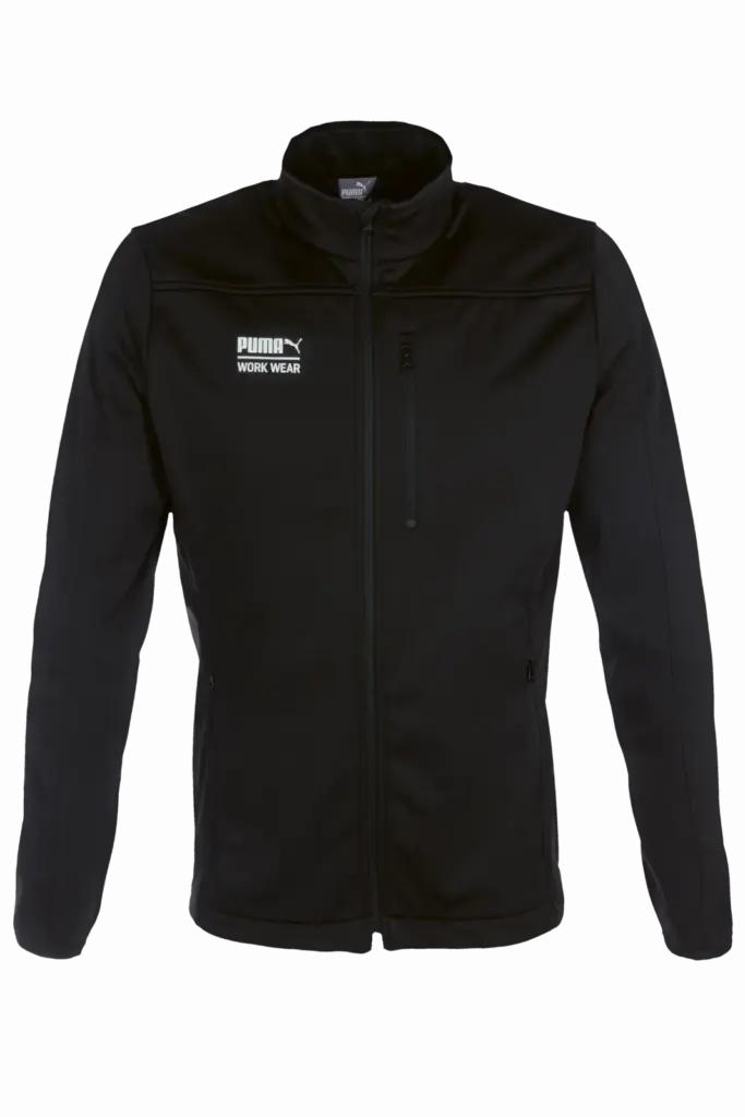 Werkjasje softshell unisex, black